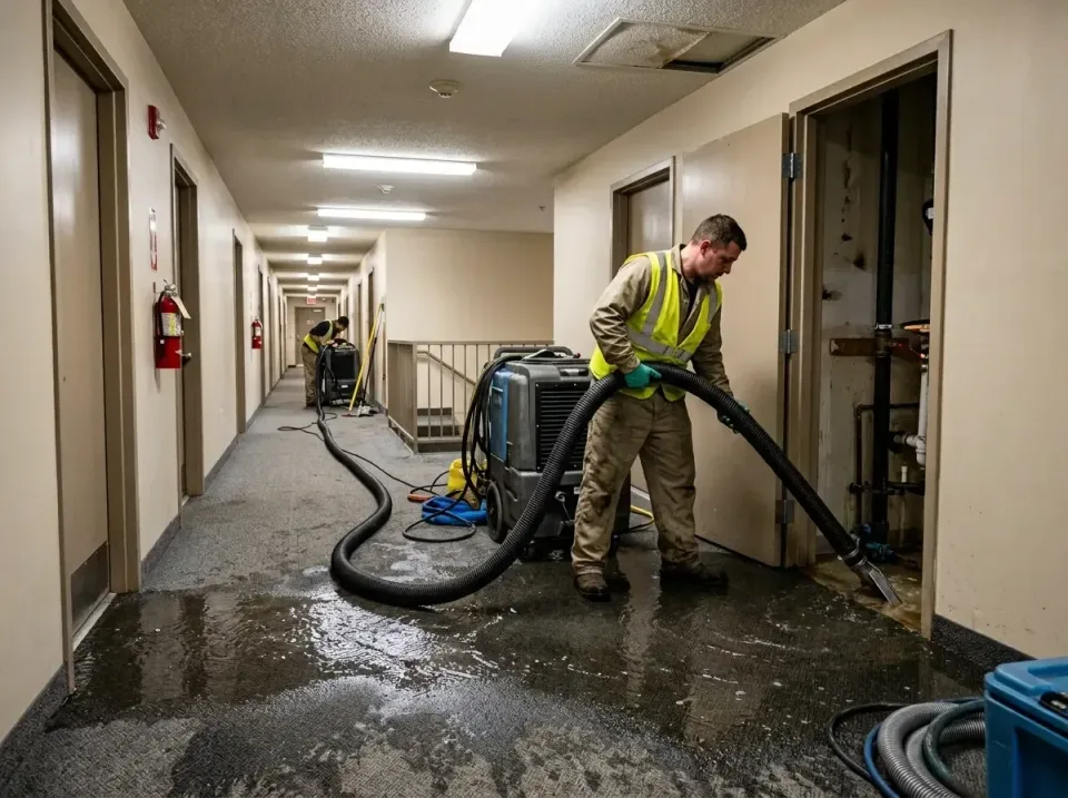 multi-unit-apartment-hallway-f-005 — frequently asked questions, Emergency Burst Pipe Water Extraction & Removal in Casa de…